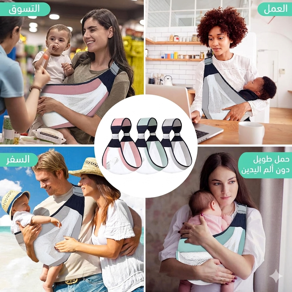 Porte-bébé حمالة الاطفال
